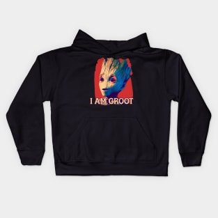 I am GROOT Kids Hoodie